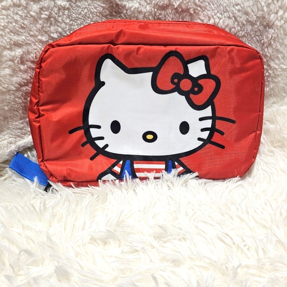 Hello Kitty Bags Cute Red Packing Cube Travel Bag Toiletry Bag - Picture 2 of 11